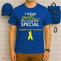 Survivor Bone Cancer Sarcoma Cancer Awareness Gift T-Shirt thumb 6