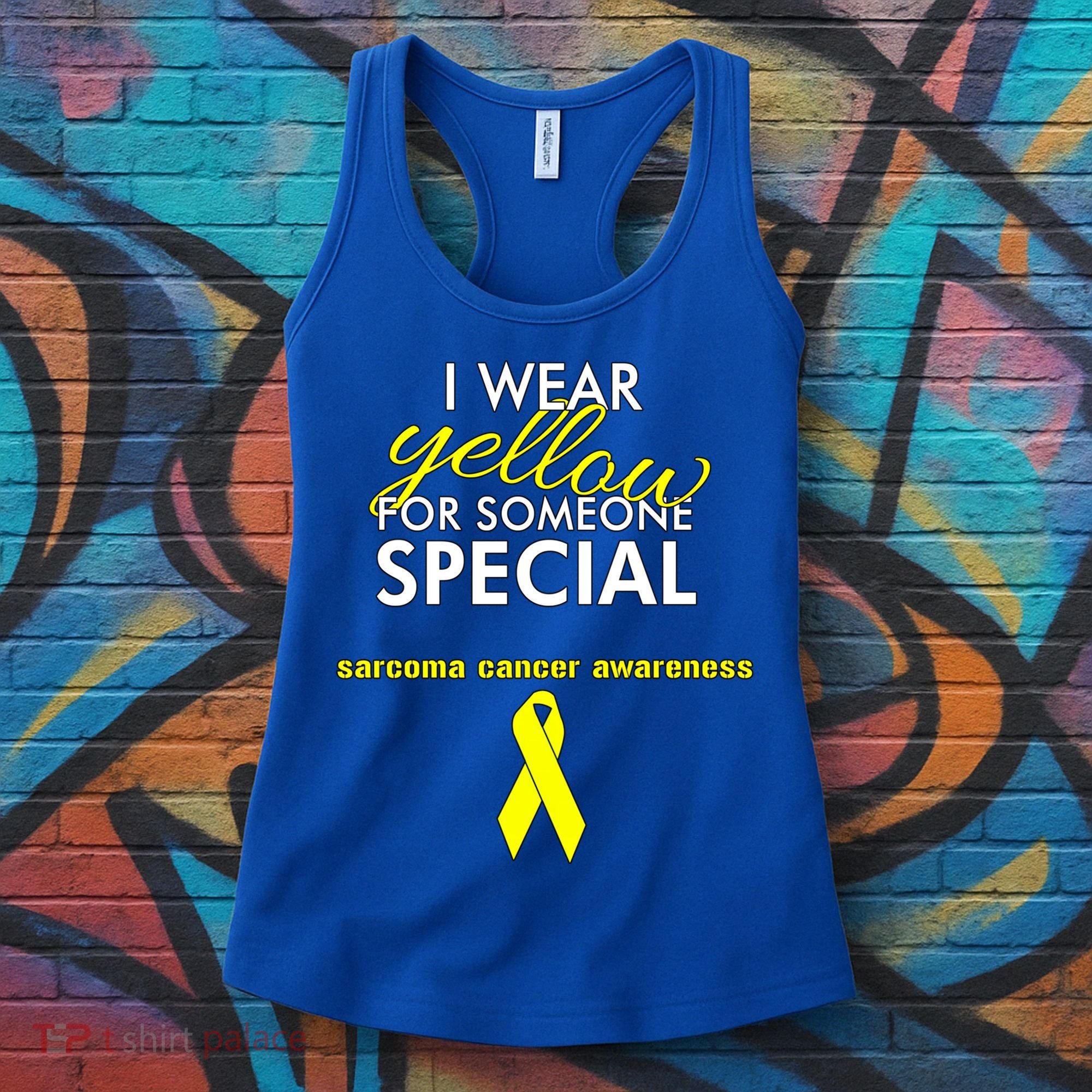 Survivor Bone Cancer Sarcoma Cancer Awareness Gift Women's Tank Top