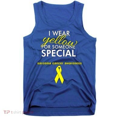 Survivor Bone Cancer Sarcoma Cancer Awareness Gift Tank Top