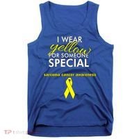 Survivor Bone Cancer Sarcoma Cancer Awareness Gift Tank Top thumb 0