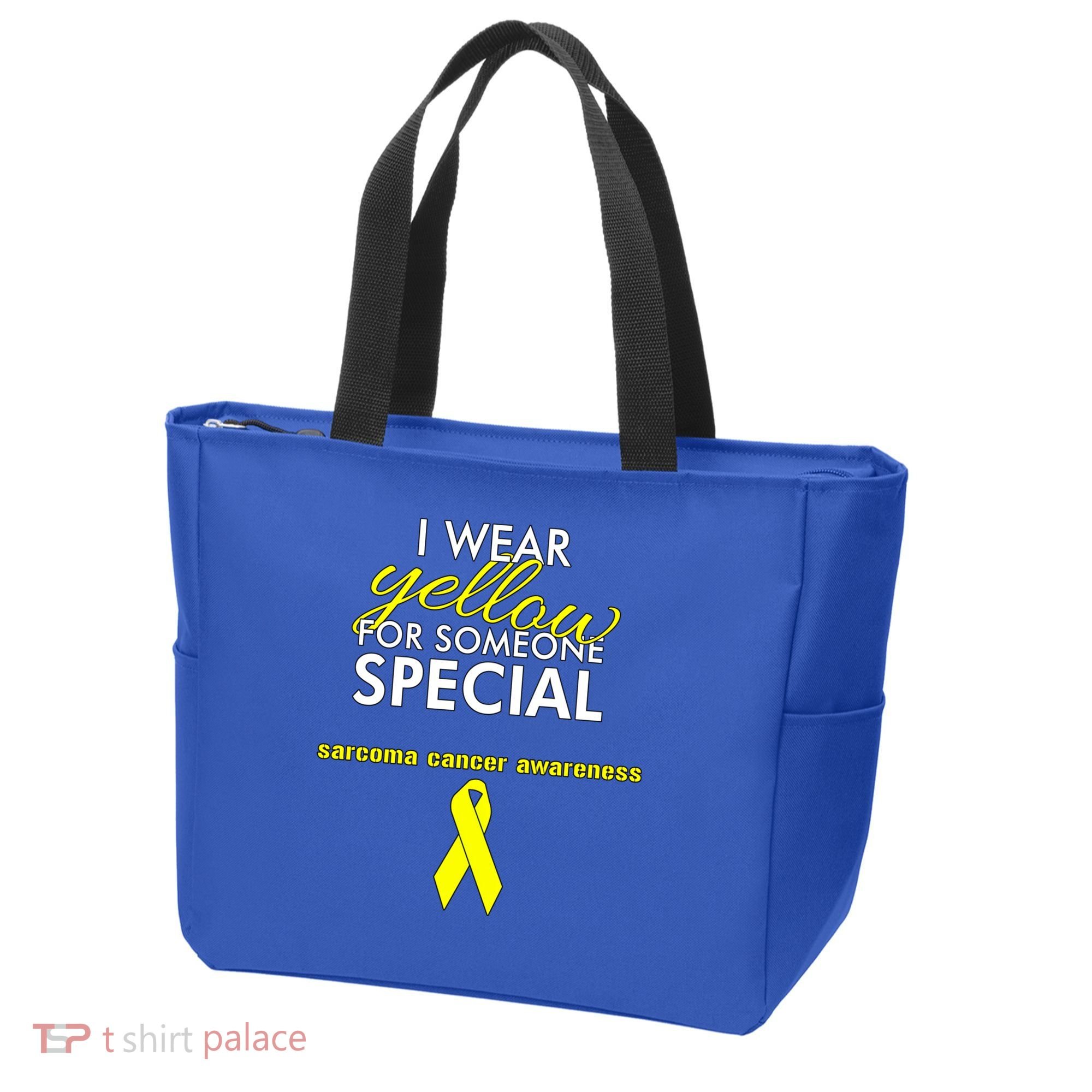 Survivor Bone Cancer Sarcoma Cancer Awareness Gift Tote Bag