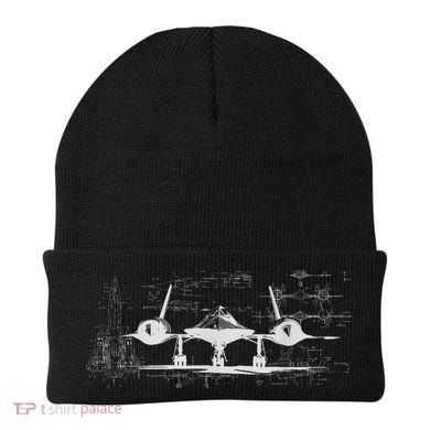 SR71 Blackbird Cold War Recon Plane Beanie