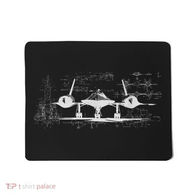 SR71 Blackbird Cold War Recon Plane Mousepad