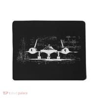 SR71 Blackbird Cold War Recon Plane Mousepad thumb 0