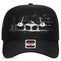 SR71 Blackbird Cold War Recon Plane Hat thumb 0