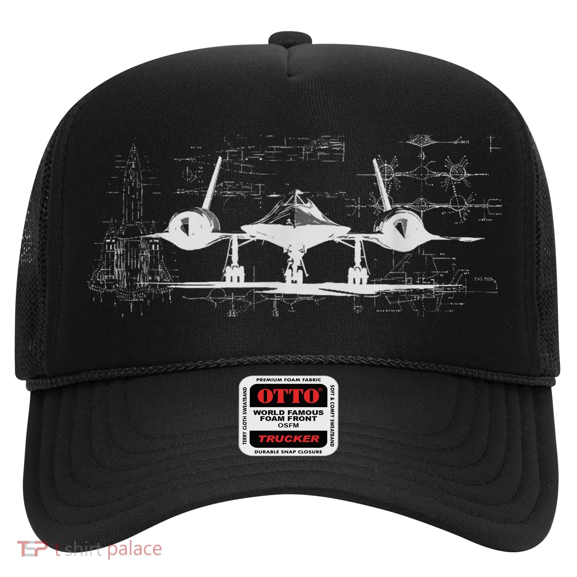 SR71 Blackbird Cold War Recon Plane Hat