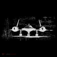 SR71 Blackbird Cold War Recon Plane Kids Long Sleeve Shirt thumb 2