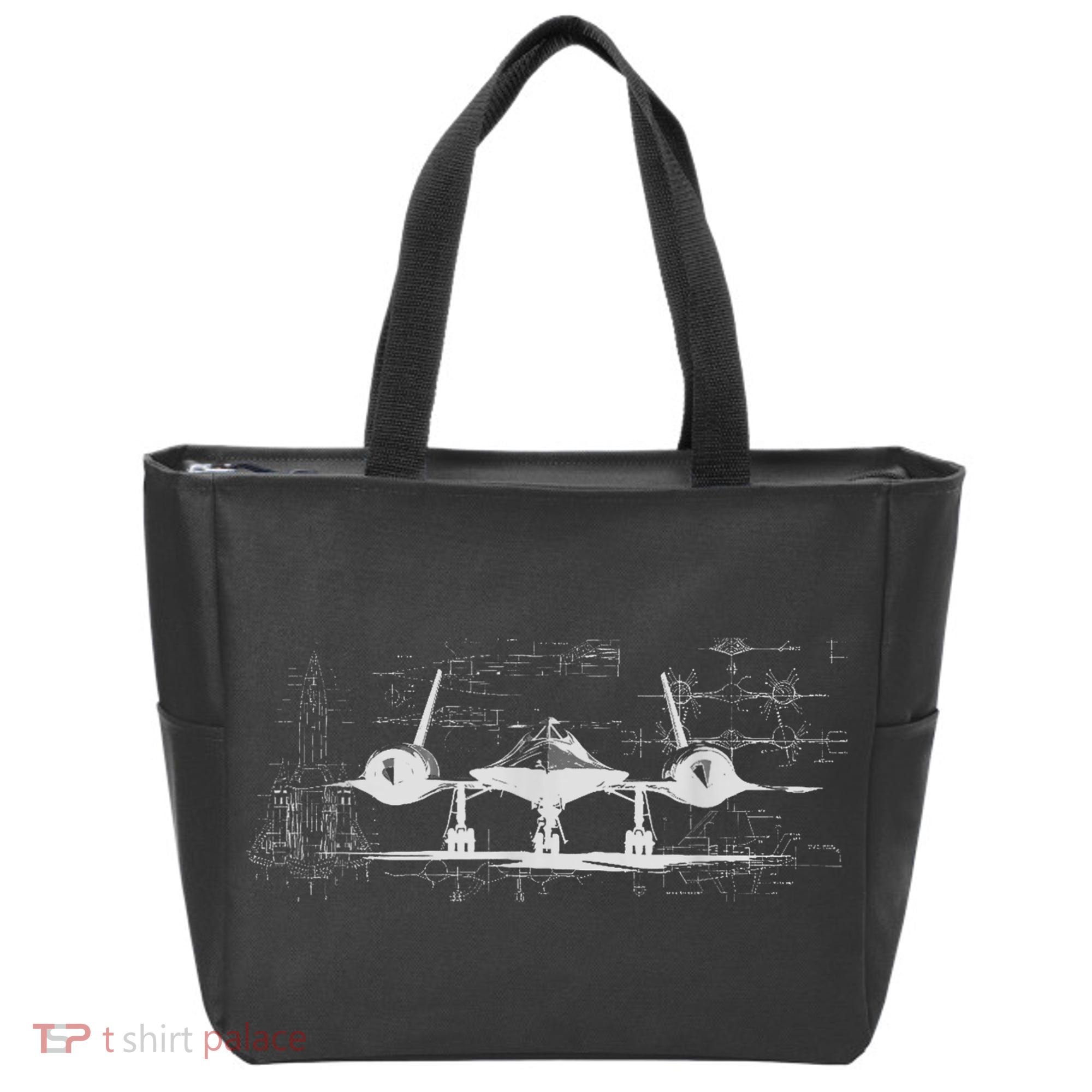 SR71 Blackbird Cold War Recon Plane Tote Bag