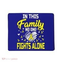 Sarcoma Bone Cancer In This Family No One Fights Alone Gift Mousepad thumb 0