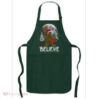 Santa Bigfoot Christmas Sasquatch Believe Apron thumb 0