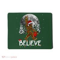 Santa Bigfoot Christmas Sasquatch Believe Mousepad thumb 0