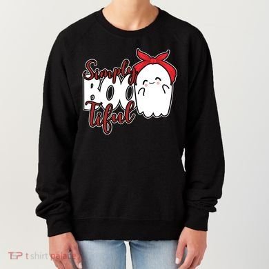 Simply Bootiful Cute Halloween Ghost Women's Sweatshirt