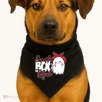 Simply Bootiful Cute Halloween Ghost USA-Made Doggie Bandana thumb 1