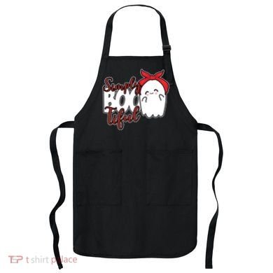 Simply Bootiful Cute Halloween Ghost Apron