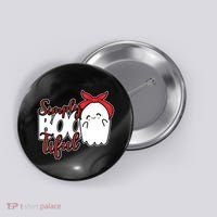 Simply Bootiful Cute Halloween Ghost Button thumb 0