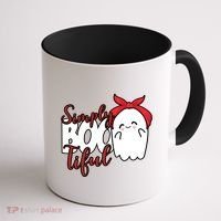Simply Bootiful Cute Halloween Ghost Coffee Mug thumb 1