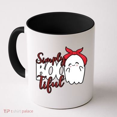 Simply Bootiful Cute Halloween Ghost Coffee Mug