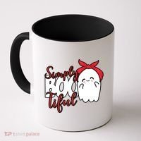 Simply Bootiful Cute Halloween Ghost Coffee Mug thumb 0