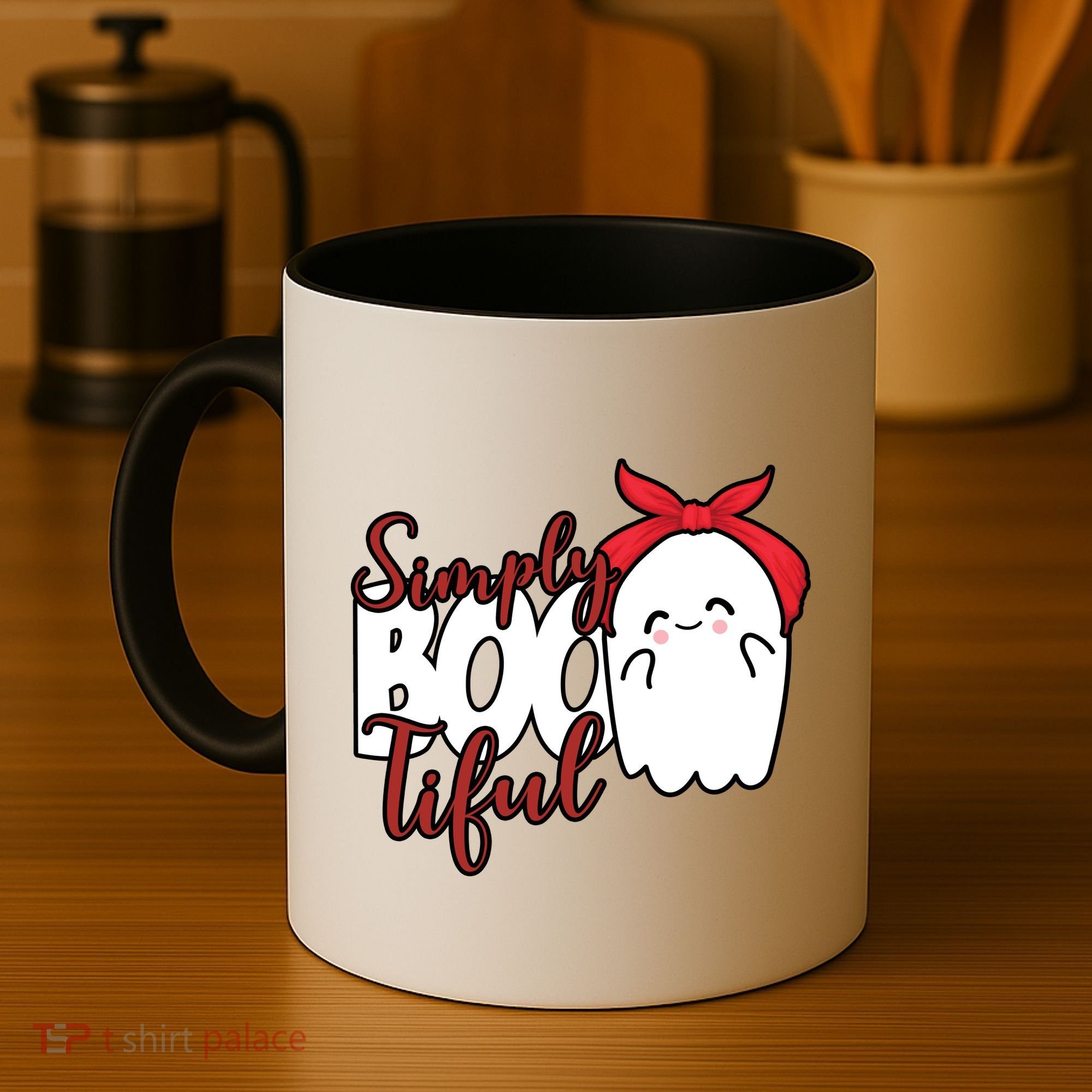Simply Bootiful Cute Halloween Ghost Coffee Mug