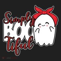 Simply Bootiful Cute Halloween Ghost Beanie thumb 2