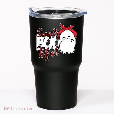 Simply Bootiful Cute Halloween Ghost Tumbler