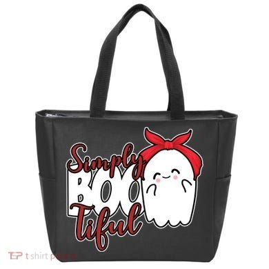 Simply Bootiful Cute Halloween Ghost Tote Bag