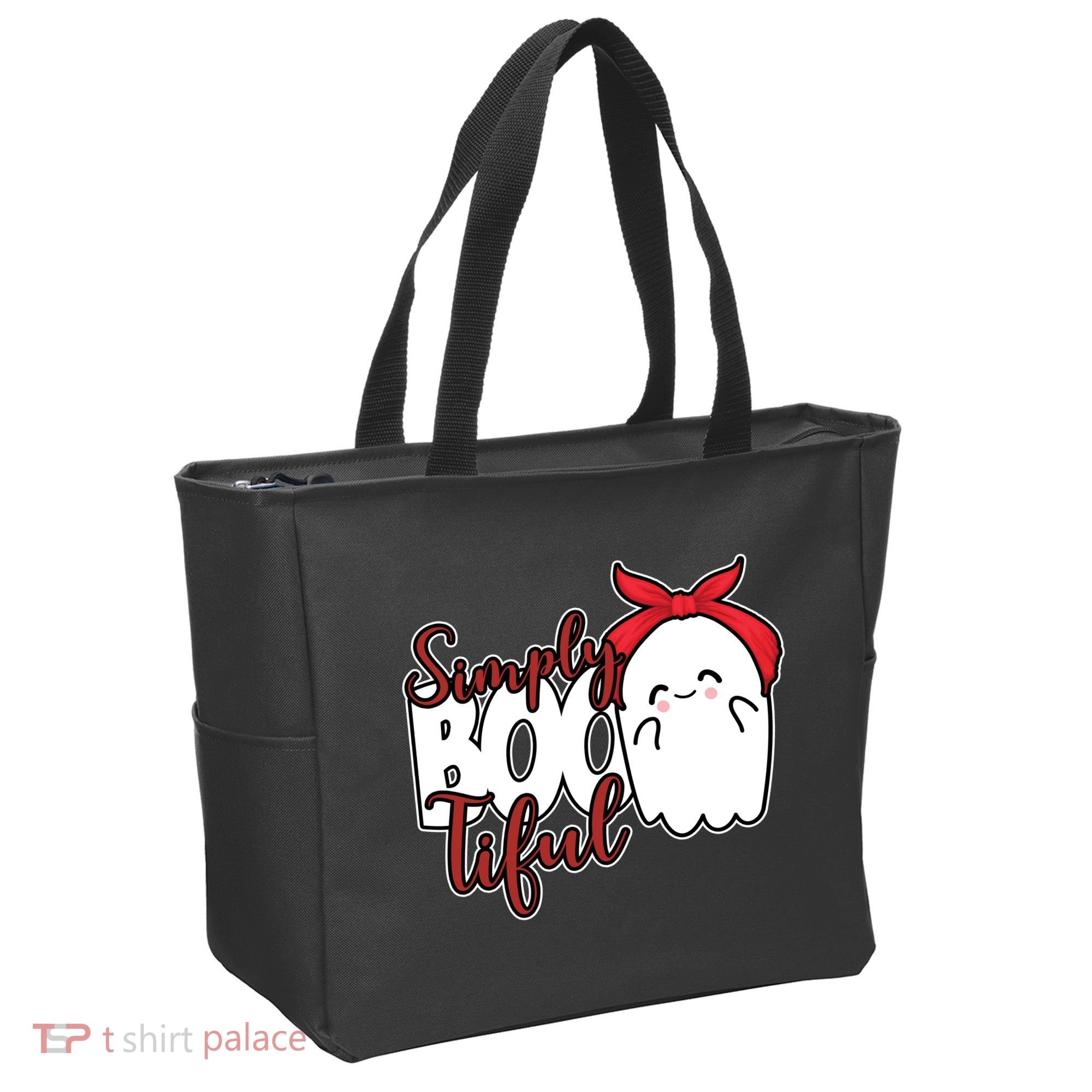 Simply Bootiful Cute Halloween Ghost Tote Bag
