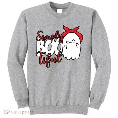 Simply Bootiful Cute Halloween Ghost Sweatshirt