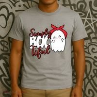 Simply Bootiful Cute Halloween Ghost T-Shirt thumb 3