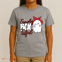 Simply Bootiful Cute Halloween Ghost T-Shirt thumb 4