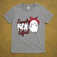 Simply Bootiful Cute Halloween Ghost T-Shirt thumb 5
