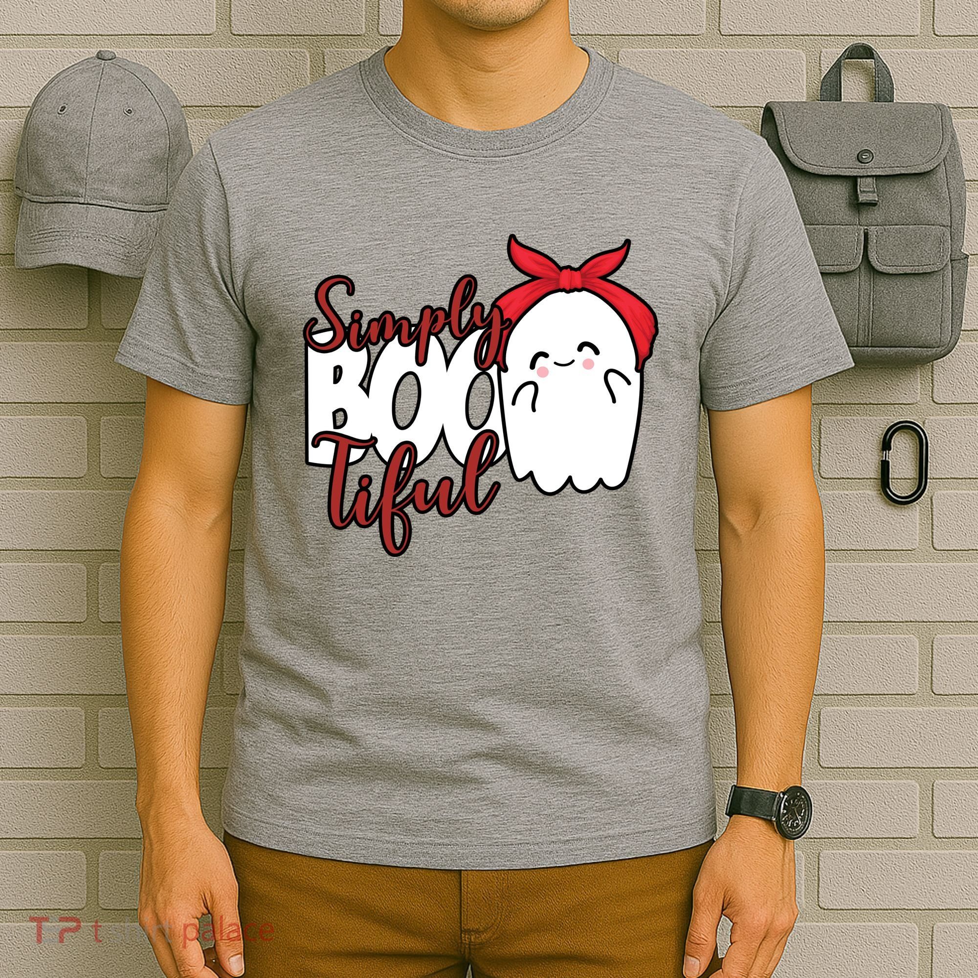 Simply Bootiful Cute Halloween Ghost T-Shirt