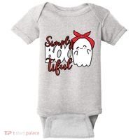 Simply Bootiful Cute Halloween Ghost Baby Bodysuit thumb 0