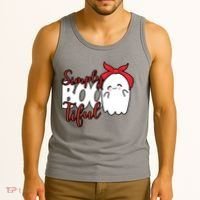 Simply Bootiful Cute Halloween Ghost Tank Top thumb 3