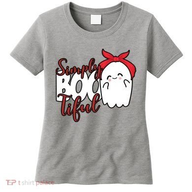 Simply Bootiful Cute Halloween Ghost Women's T-Shirt