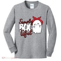 Simply Bootiful Cute Halloween Ghost Kids Long Sleeve Shirt thumb 0