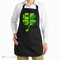 Shamrock Building Clover Blocks St Patricks Day Apron thumb 2