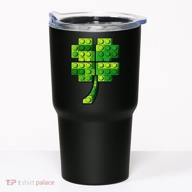 Shamrock Building Clover Blocks St Patricks Day Tumbler