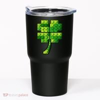 Shamrock Building Clover Blocks St Patricks Day Tumbler thumb 0