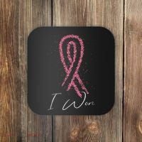 Survivor Breast Cancer Awareness Coaster thumb 0