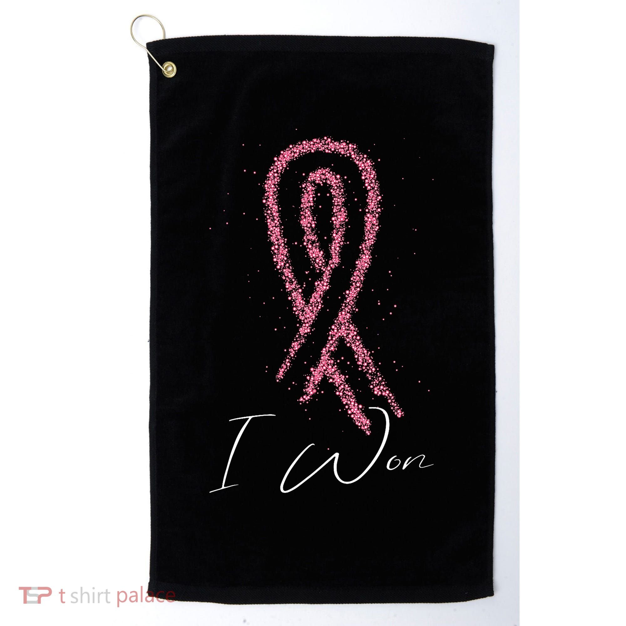 Survivor Breast Cancer Awareness Golf Towel