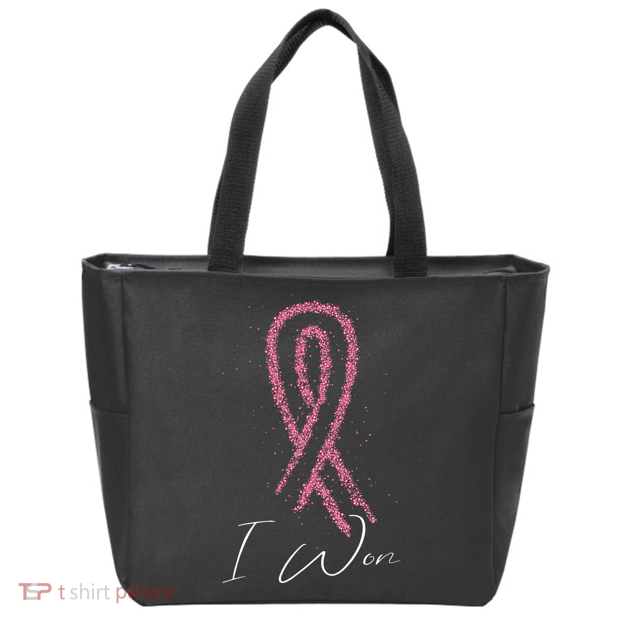 Survivor Breast Cancer Awareness Tote Bag