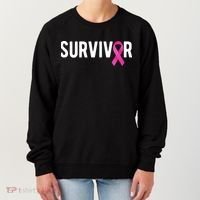 Survivor Breast Cancer Awareness Ribbon Women's Sweatshirt thumb 0
