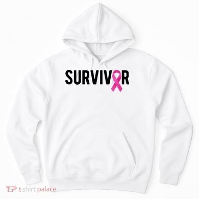 Survivor Breast Cancer Awareness Ribbon Hoodie