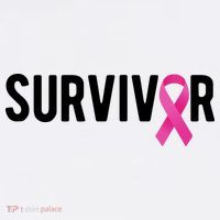 Survivor Breast Cancer Awareness Ribbon T-Shirt thumb 7