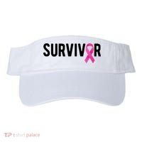 Survivor Breast Cancer Awareness Ribbon Visor thumb 0