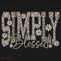 Simply Blessed Camo Doggie Tank thumb 4