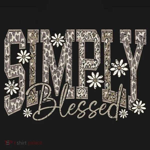 Simply Blessed Camo Doggie Tank