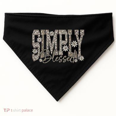 Simply Blessed Camo USA-Made Doggie Bandana