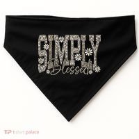 Simply Blessed Camo USA-Made Doggie Bandana thumb 0